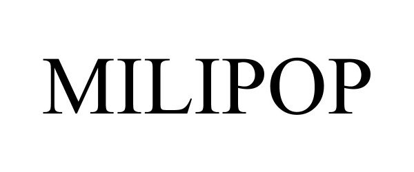 Trademark Logo MILIPOP