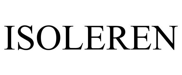 Trademark Logo ISOLEREN