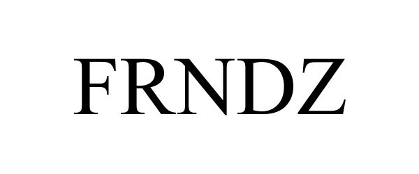 Trademark Logo FRNDZ