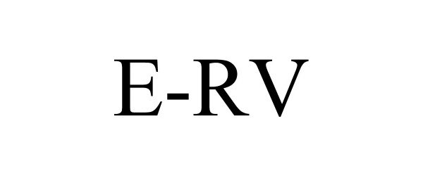 Trademark Logo E-RV