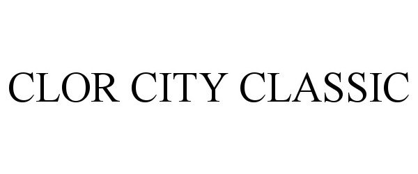  CLOR CITY CLASSIC