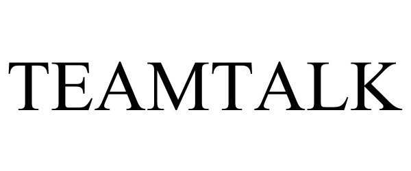 Trademark Logo TEAMTALK