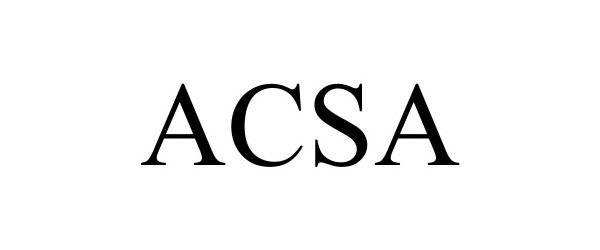 Trademark Logo ACSA