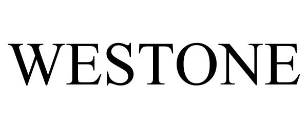 Trademark Logo WESTONE