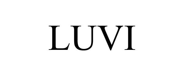 Trademark Logo LUVI