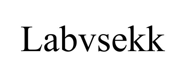 Trademark Logo LABVSEKK