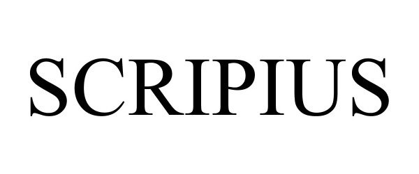 Trademark Logo SCRIPIUS