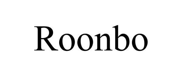Trademark Logo ROONBO