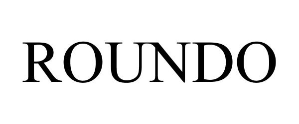 Trademark Logo ROUNDO