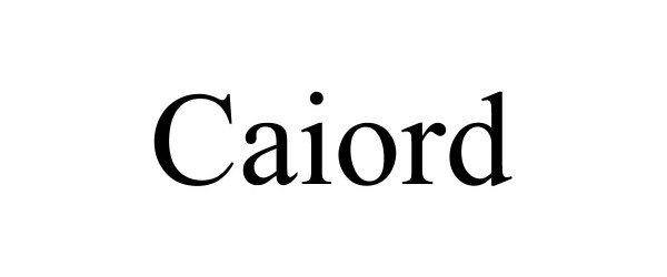 Trademark Logo CAIORD