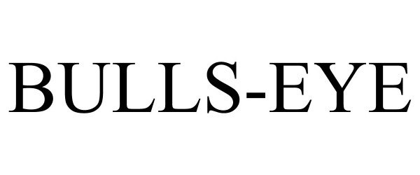 Trademark Logo BULLS-EYE
