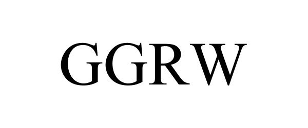 Trademark Logo GGRW