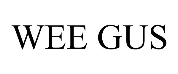 Trademark Logo WEE GUS