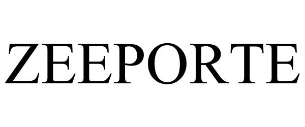 Trademark Logo ZEEPORTE