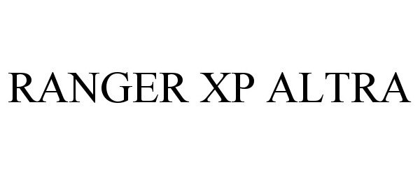  RANGER XP ALTRA