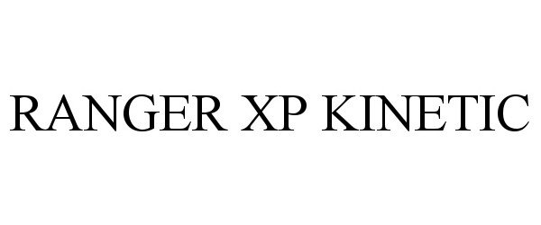  RANGER XP KINETIC