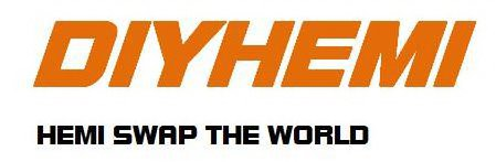 Trademark Logo THE WORDING 'DIYHEMI' IN ORANGE AND THE WORDING 'HEMI SWAP THE WORLD' IN BLACK OR WHITE UNDERNEATH
