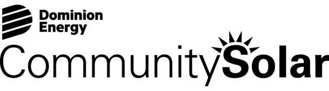 Trademark Logo DOMINION ENERGY COMMUNITY SOLAR