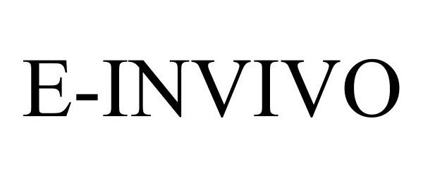 Trademark Logo EINVIVO
