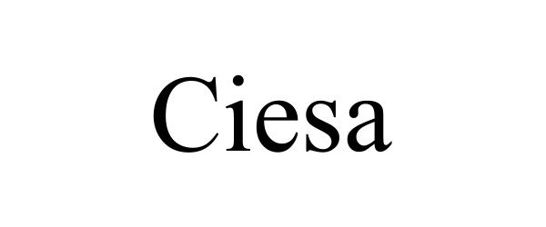 Trademark Logo CIESA