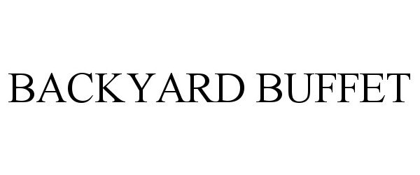 Trademark Logo BACKYARD BUFFET