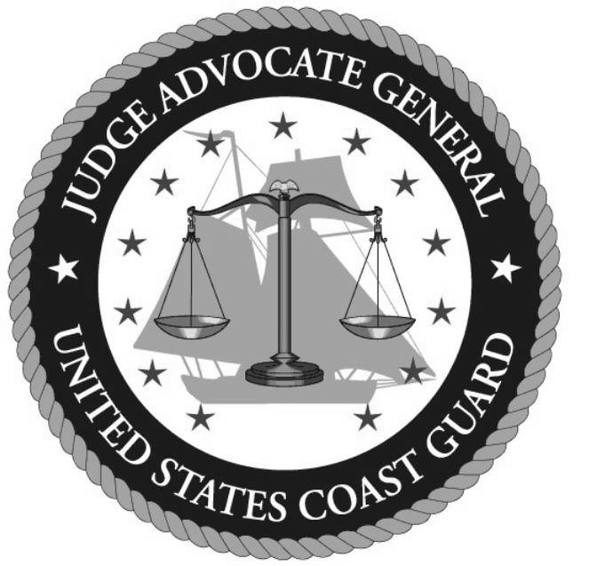  JUDGE ADVOCATE GENERAL UNITED STATES COAST GUARD