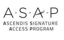 Trademark Logo ASAP ASCENDIS SIGNATURE ACCESS PROGRAM