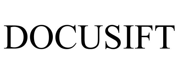 Trademark Logo DOCUSIFT