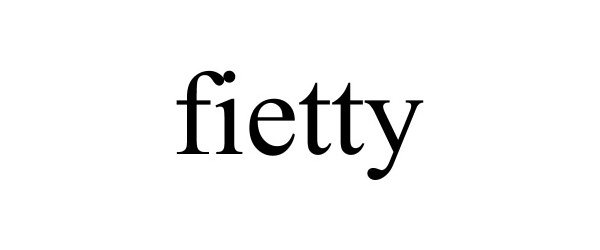 Trademark Logo FIETTY