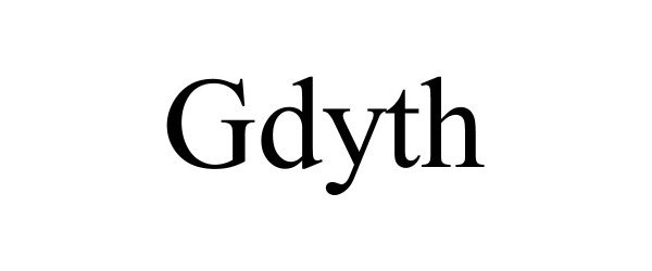 Trademark Logo GDYTH