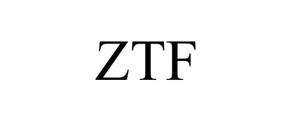 Trademark Logo ZTF