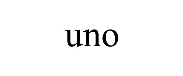 Trademark Logo UNO