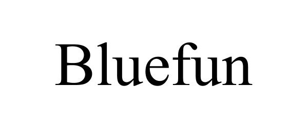 Trademark Logo BLUEFUN