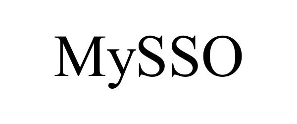 Trademark Logo MYSSO