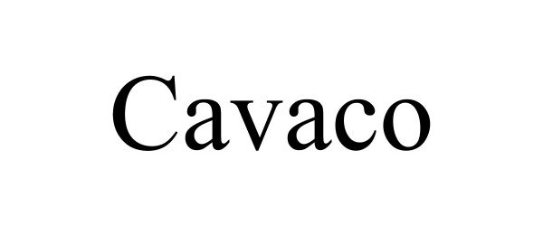 Trademark Logo CAVACO