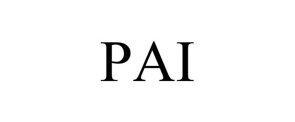 Trademark Logo PAI