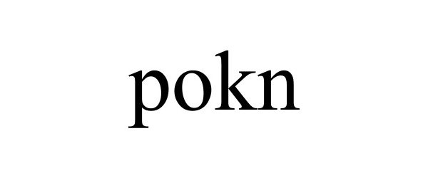 Trademark Logo POKN