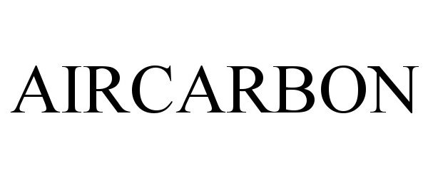 Trademark Logo AIRCARBON