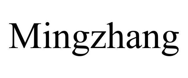  MINGZHANG