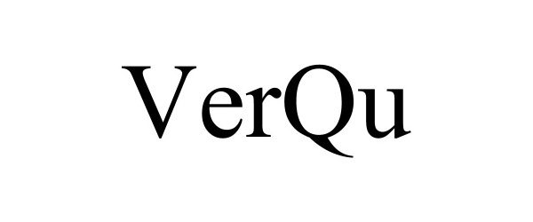 Trademark Logo VERQU