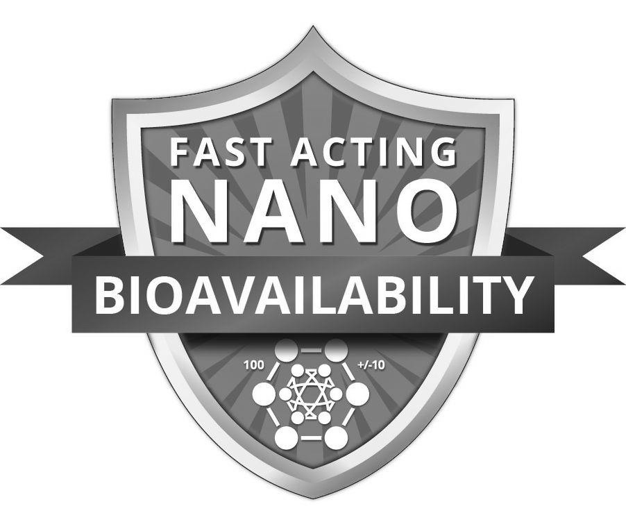 FAST ACTING BIOAVAILABILITY 100 +/-10