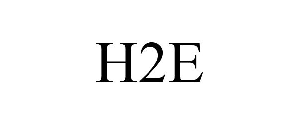 Trademark Logo H2E