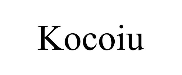 Trademark Logo KOCOIU