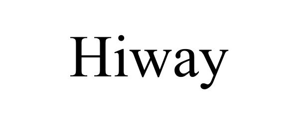 Trademark Logo HIWAY