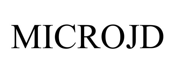 Trademark Logo MICROJD