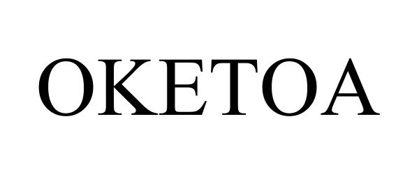 Trademark Logo OKETOA