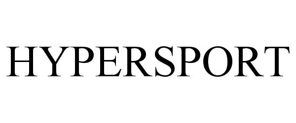 Trademark Logo HYPERSPORT