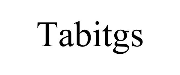 Trademark Logo TABITGS