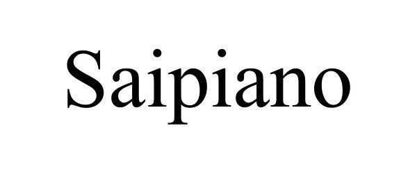 Trademark Logo SAIPIANO