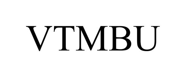 Trademark Logo VTMBU